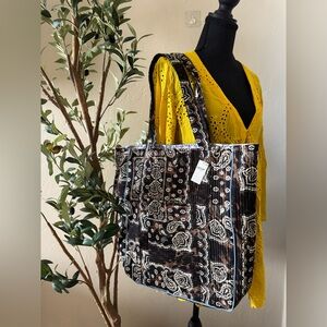 Aerie Quilted Tote Bag